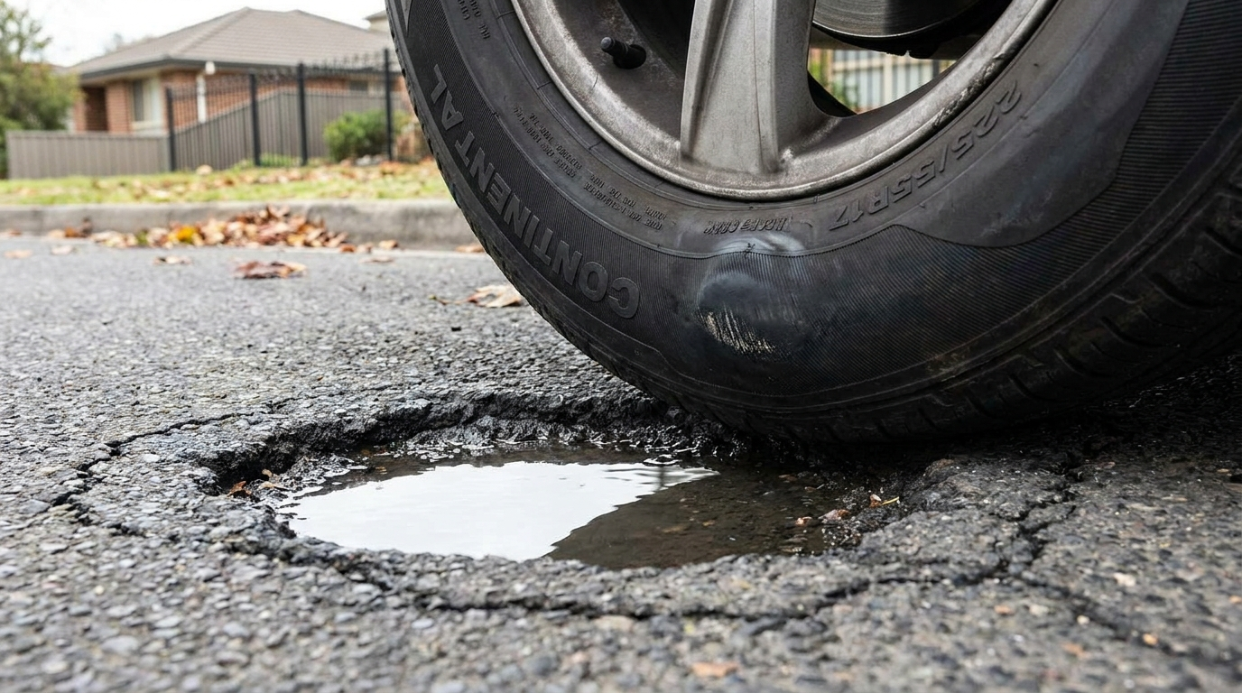Pothole Damage to Your Car: What Spring Road Damage Costs You