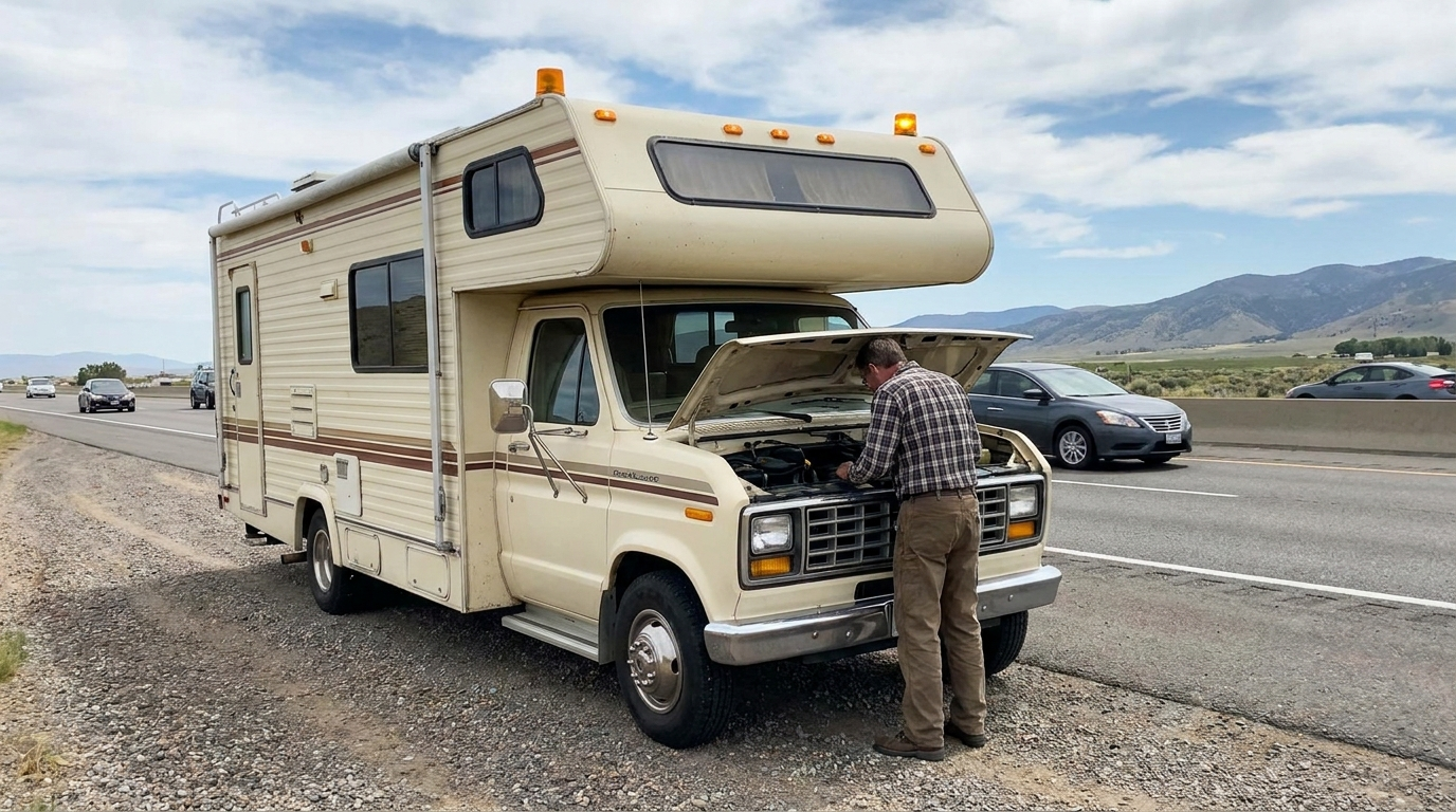 RV & Camper Roadside Breakdowns: What to Do and Who to Call