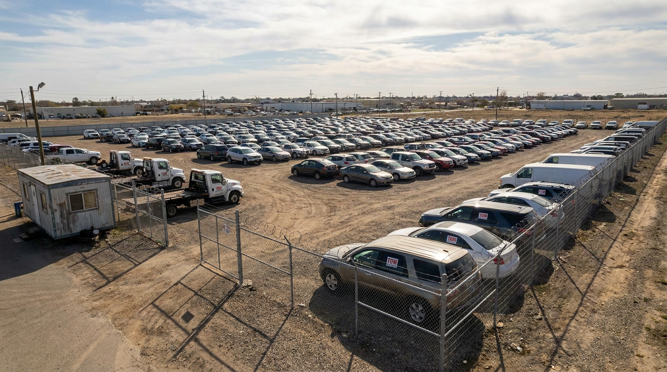 What Happens to Your Car in an Impound Lot?